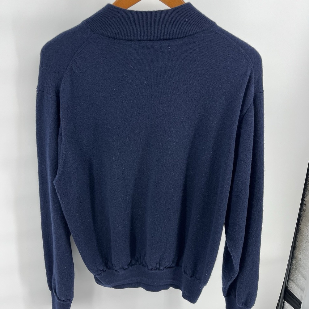 PETER MILLAR PERTH QUARTER-ZIP PULLOVER KANSAS UNIVERSITY JAYHAWKS Boys Xxl Wool - Picture 2 of 6